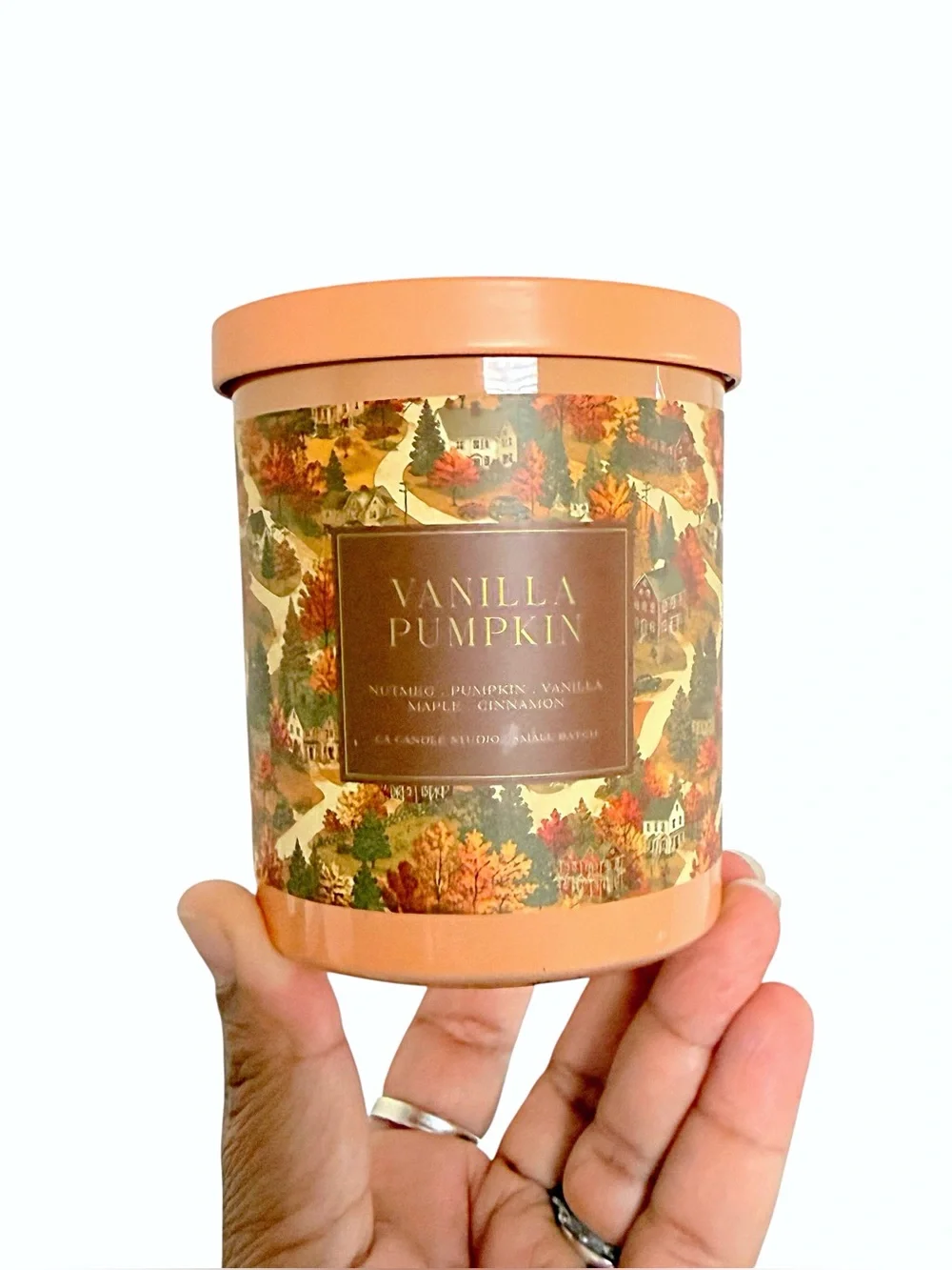 Leoben Company Vanilla Pumpkin Scented Candle